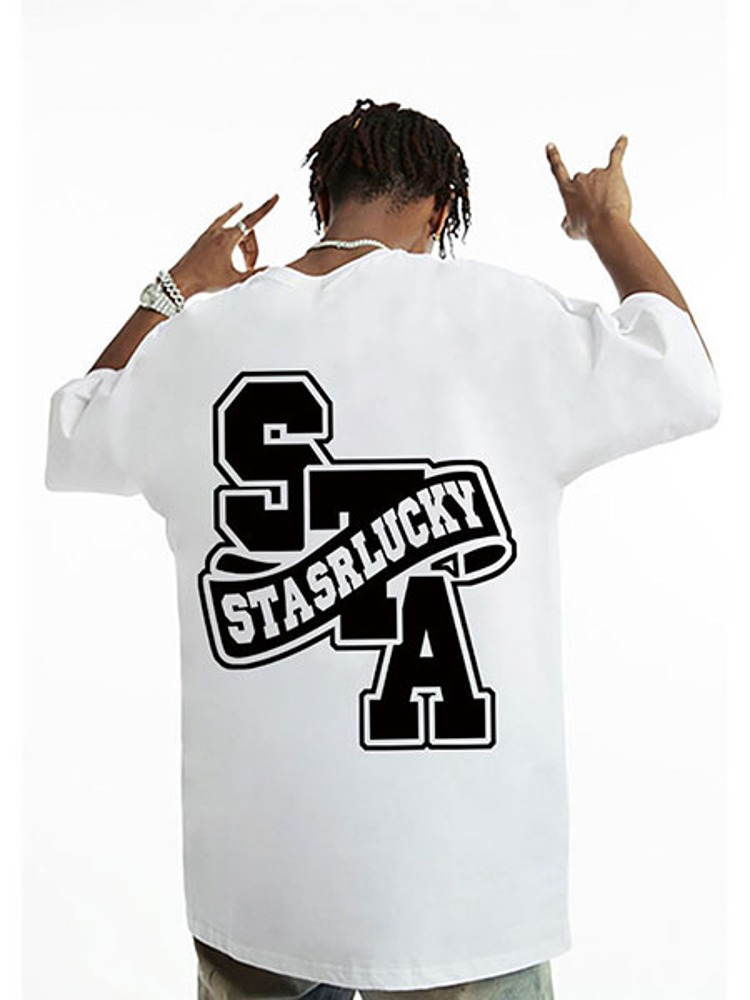 Sta Luckey Oversize Short Sleeves T - XXBOY